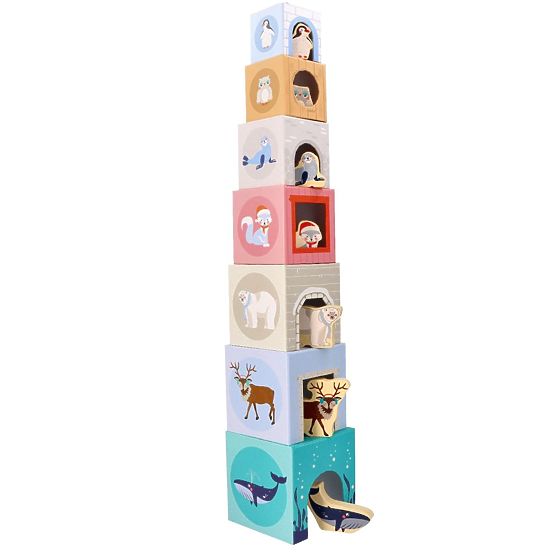 Pyramid of Cups Arctic Animals