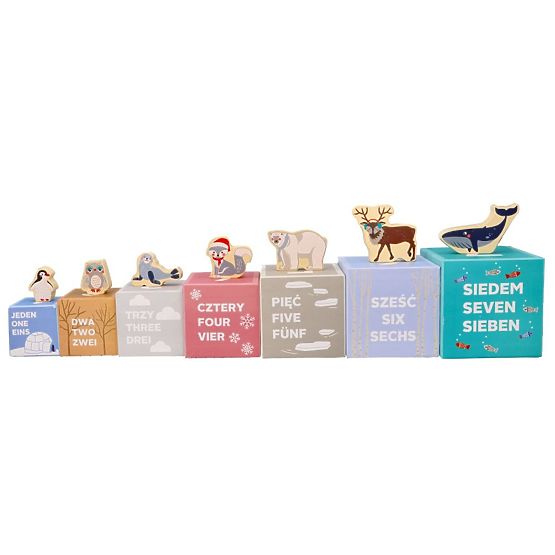 Pyramid of Cups Arctic Animals