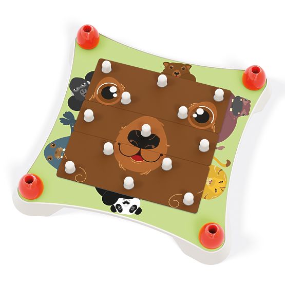 Quercetti Puzzle Animal Faces