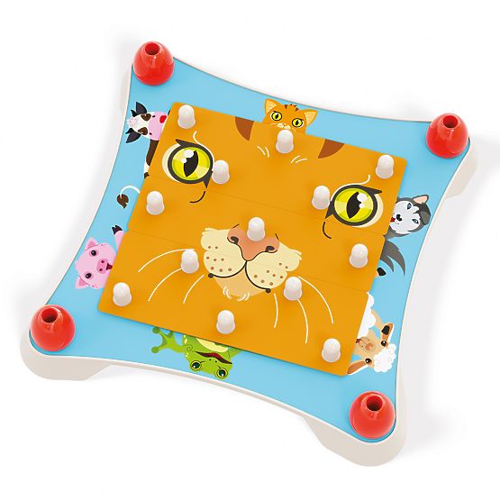 Quercetti Puzzle Animal Faces