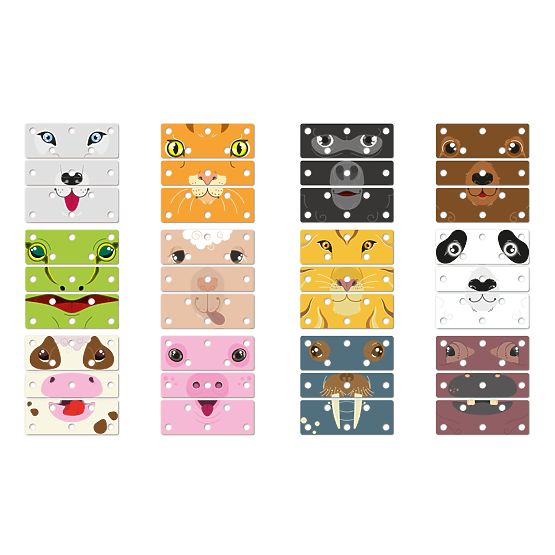 Quercetti Puzzle Animal Faces