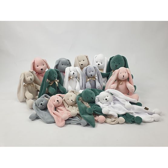 Rabbit pin - gray