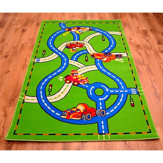Racing Track Children's Rug - N