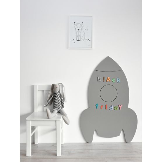 Racket board - gray