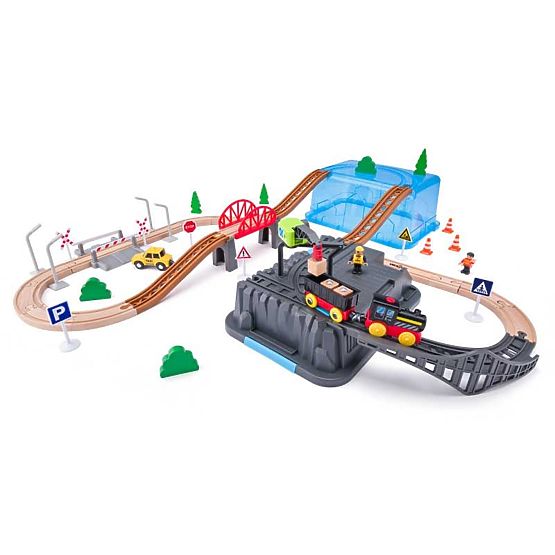 Railway Set Mine 63 Pieces