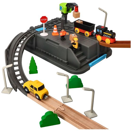 Railway Set Mine 63 Pieces
