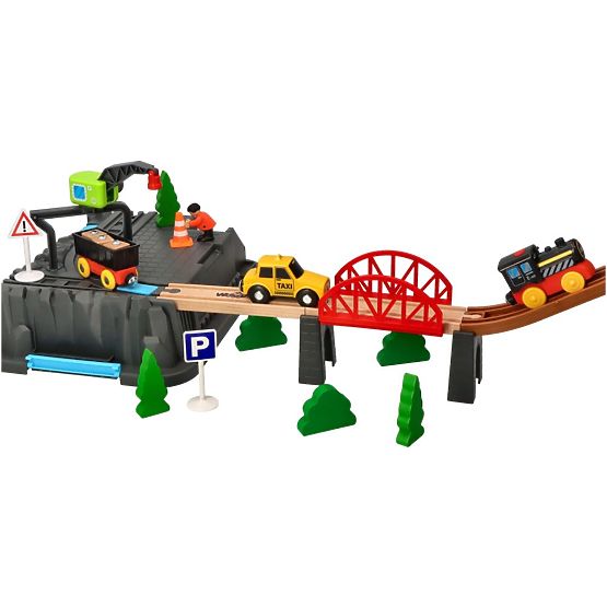 Railway Set Mine 63 Pieces