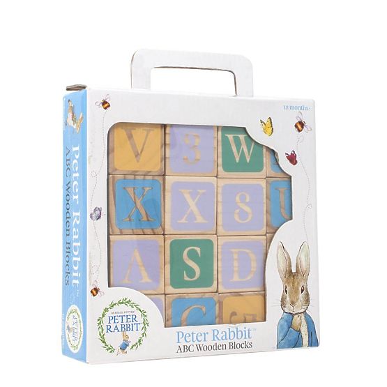 Rainbow Wooden Picture Blocks of Peter Rabbit