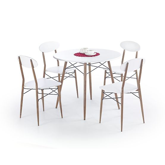 Record 1+4 Round Dining Furniture Set