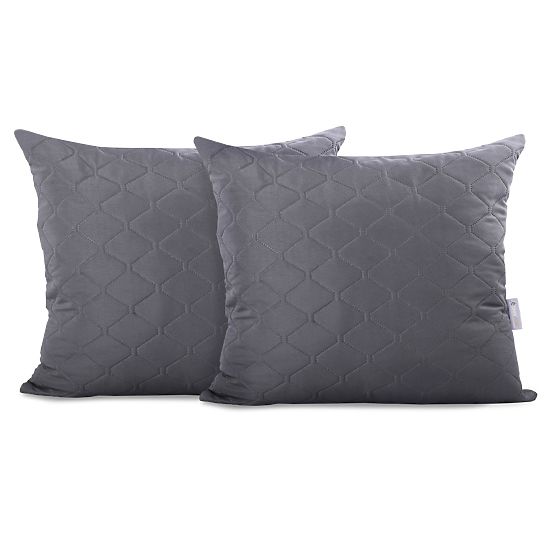 RESTILO Decorative Pillow Cover AXEL Graphite Color Classic Style 50x60