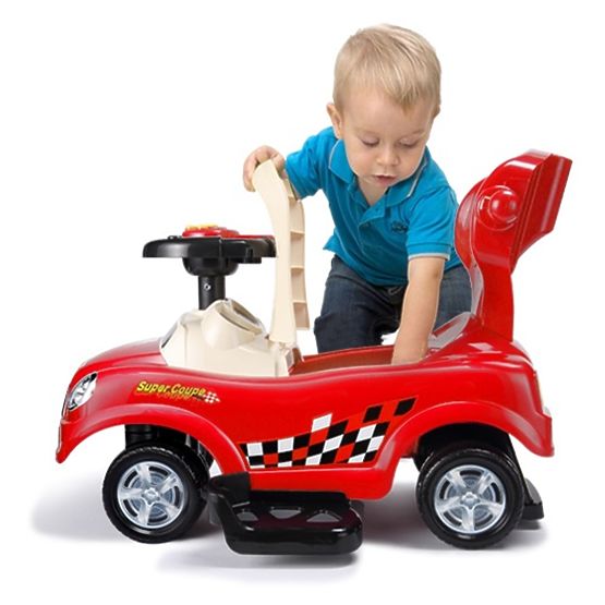 Rider 3v1 with handle - red