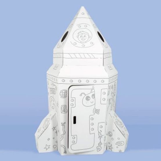 Cardboard rocket