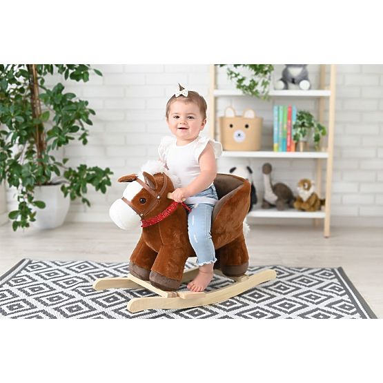 Rocking Horse with Chair and Wheels