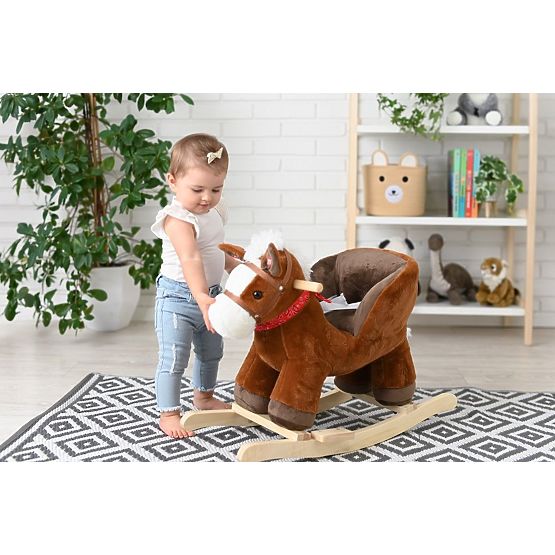 Rocking Horse with Chair and Wheels
