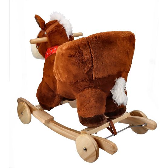 Rocking Horse with Chair and Wheels