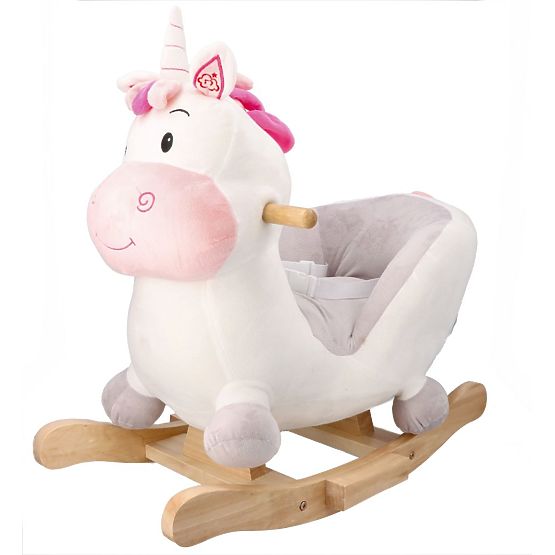 Rocking Horse with Chair Sweet Unicorn