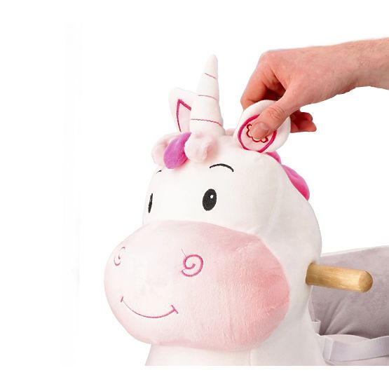 Rocking Horse with Chair Sweet Unicorn