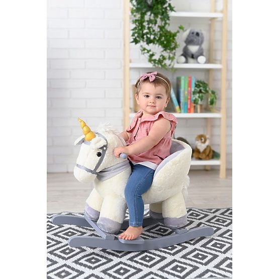 Rocking Horse with Chair Sweet Unicorn
