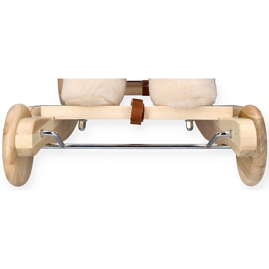 Rocking Pegasus Beige with Seat and Wheels