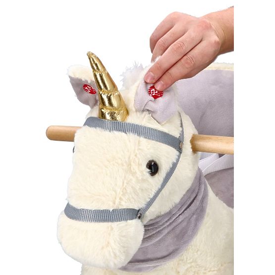 Rocking Unicorn with Seat and Wheels