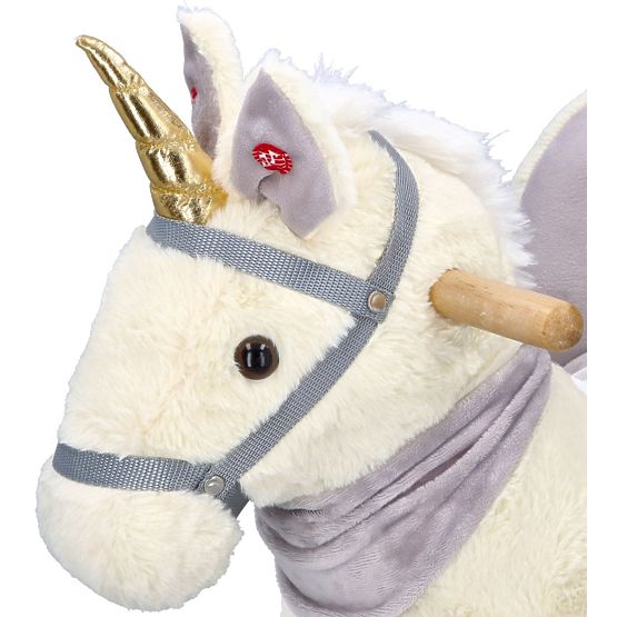 Rocking Unicorn with Seat and Wheels
