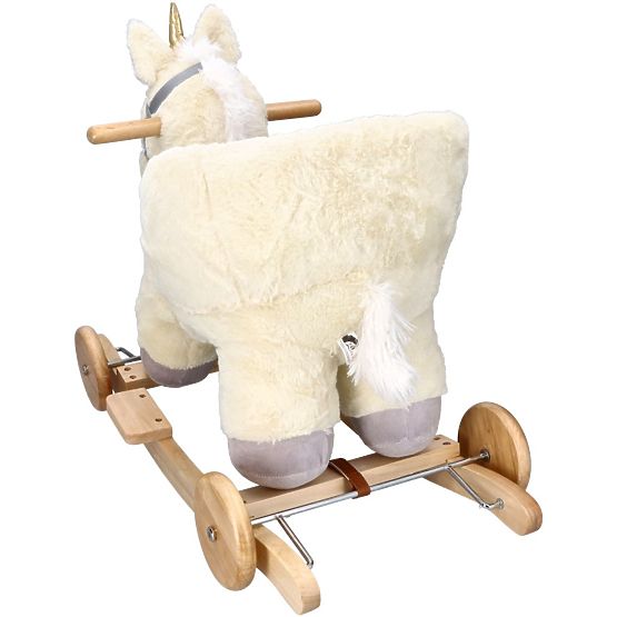 Rocking Unicorn with Seat and Wheels