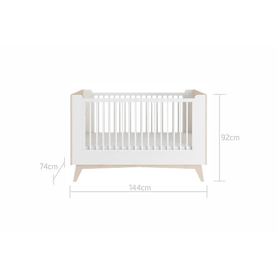 Growing Crib So sixty 140x70 - 160x70