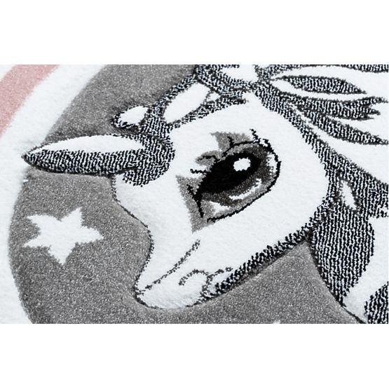 Round carpet PETIT - Unicorn - gray