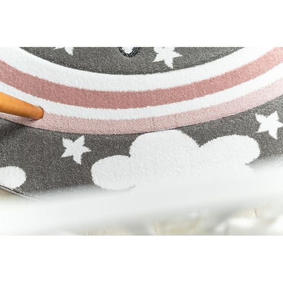 Round carpet PETIT - Unicorn - gray
