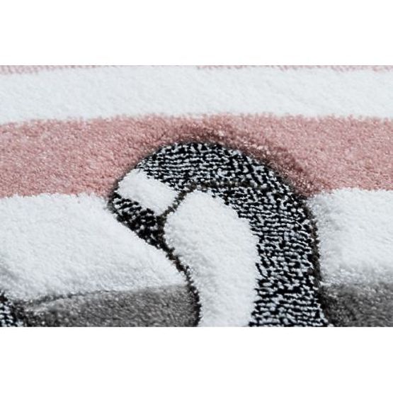 Round Rug PETIT PONY Pony, Gray