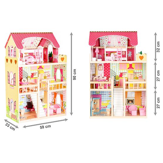 Royal Residency Wooden Dolls' House
