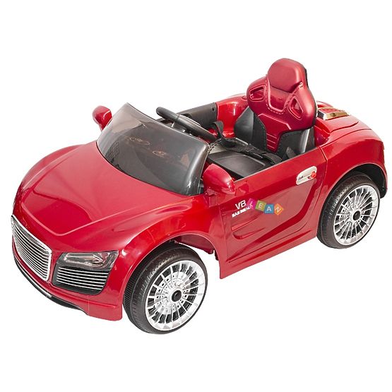 RRS Children's Electric Convertible Car - Red