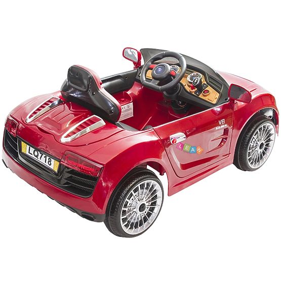 RRS Children's Electric Convertible Car - Red