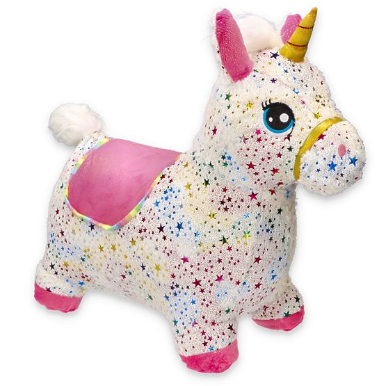 Rubber Bouncing Unicorn with Cover