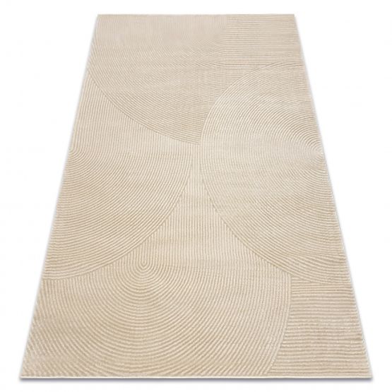 Rug BALANCE 0194 taupe - Geometric, structural, glamour