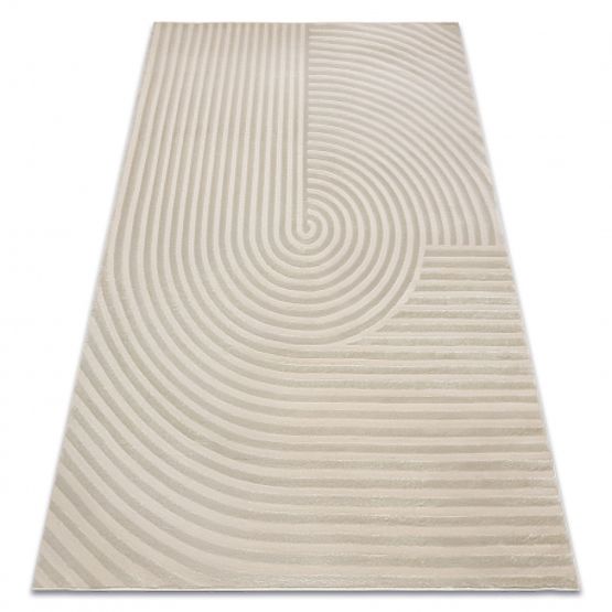 Rug BALANCE 1921 taupe - Geometric, structural, glamour