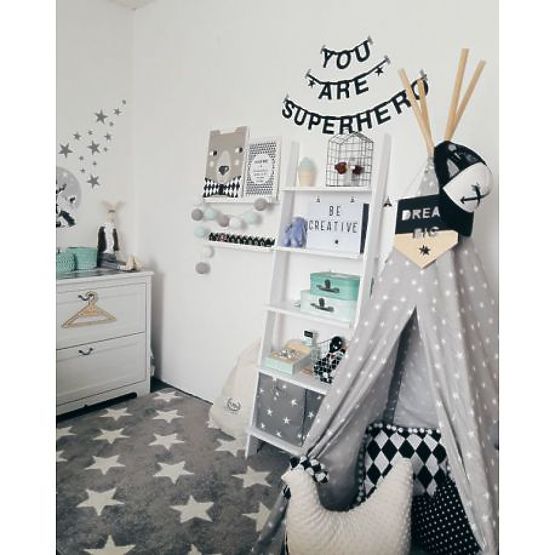 Rug SCANDI 18209/071 - stars