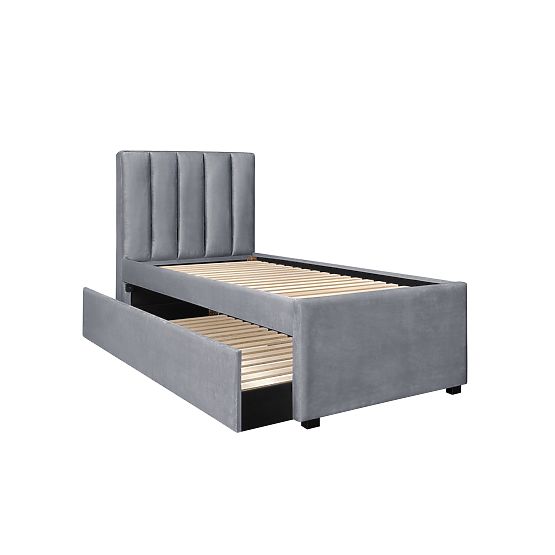 RUSSO 90 cm Bed Grey (4p=1pc)