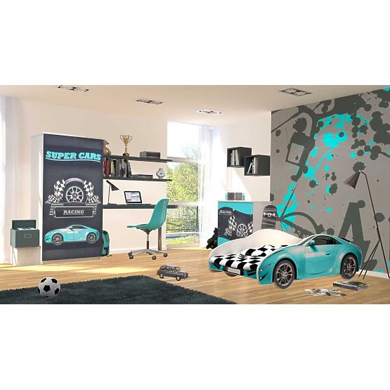 Car Bed S-CAR - Blue