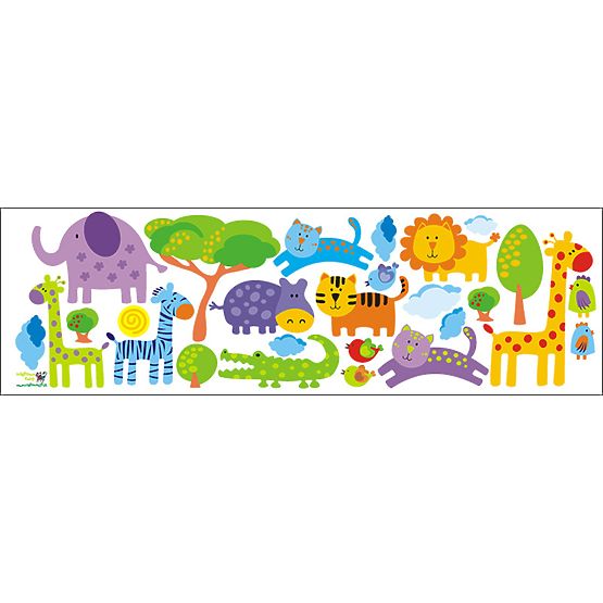 Safari Animals Wall Decoration (LR)