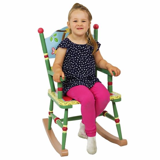Safari children's rocking chair