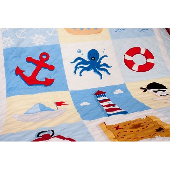 SAILOR Children's Bed Throw