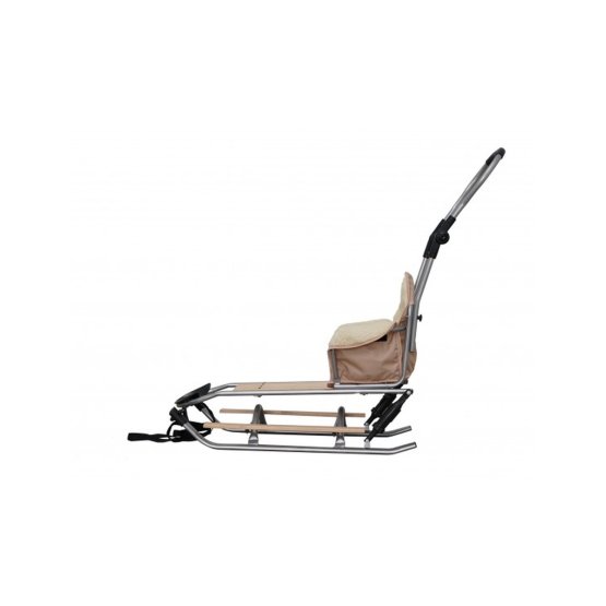 Children's sled with seat - Beige