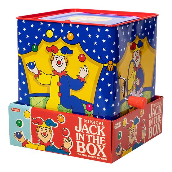 Schylling Musical Jack-in-the-Box