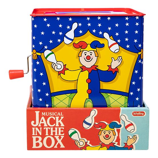Schylling Musical Jack-in-the-Box