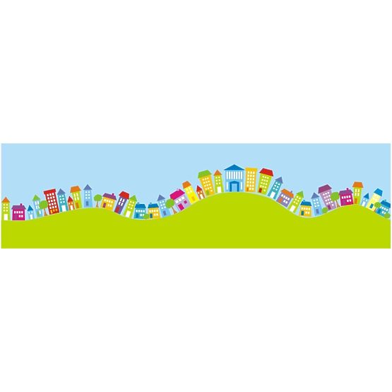Self-adhesive decoration Houses