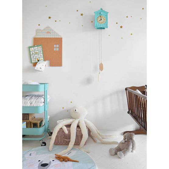 Self-adhesive notice-board DEKORNIK - Blue house