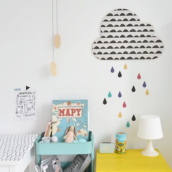 Self-adhesive notice-board DEKORNIK - Cloud