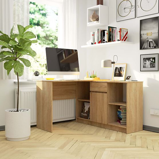 SET CLP B-17 CHEST OF DRAWERS + DESK PK SONOMA