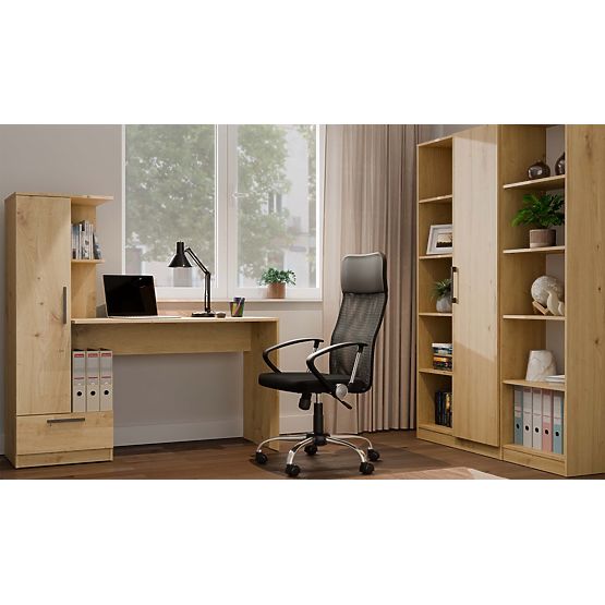 Set Desk + Shelf COSMO ARTISAN OAK